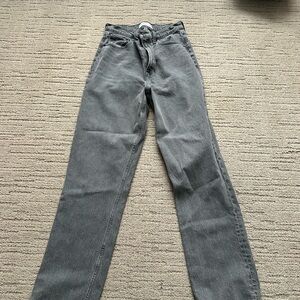 Abercrombie & Fitch Gray High Rise Women Jeans